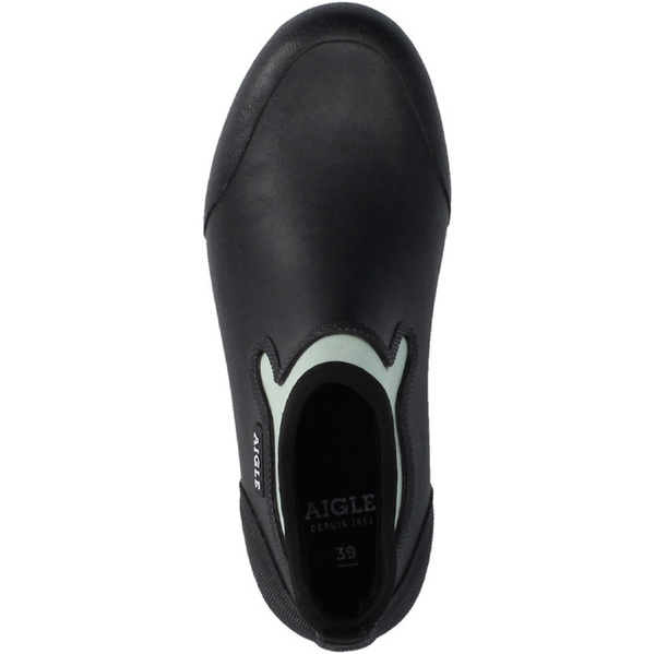 Aigle Dames Lessfor Plus Enkellaarzen Van Rubber NB6014 - Marine / Wave